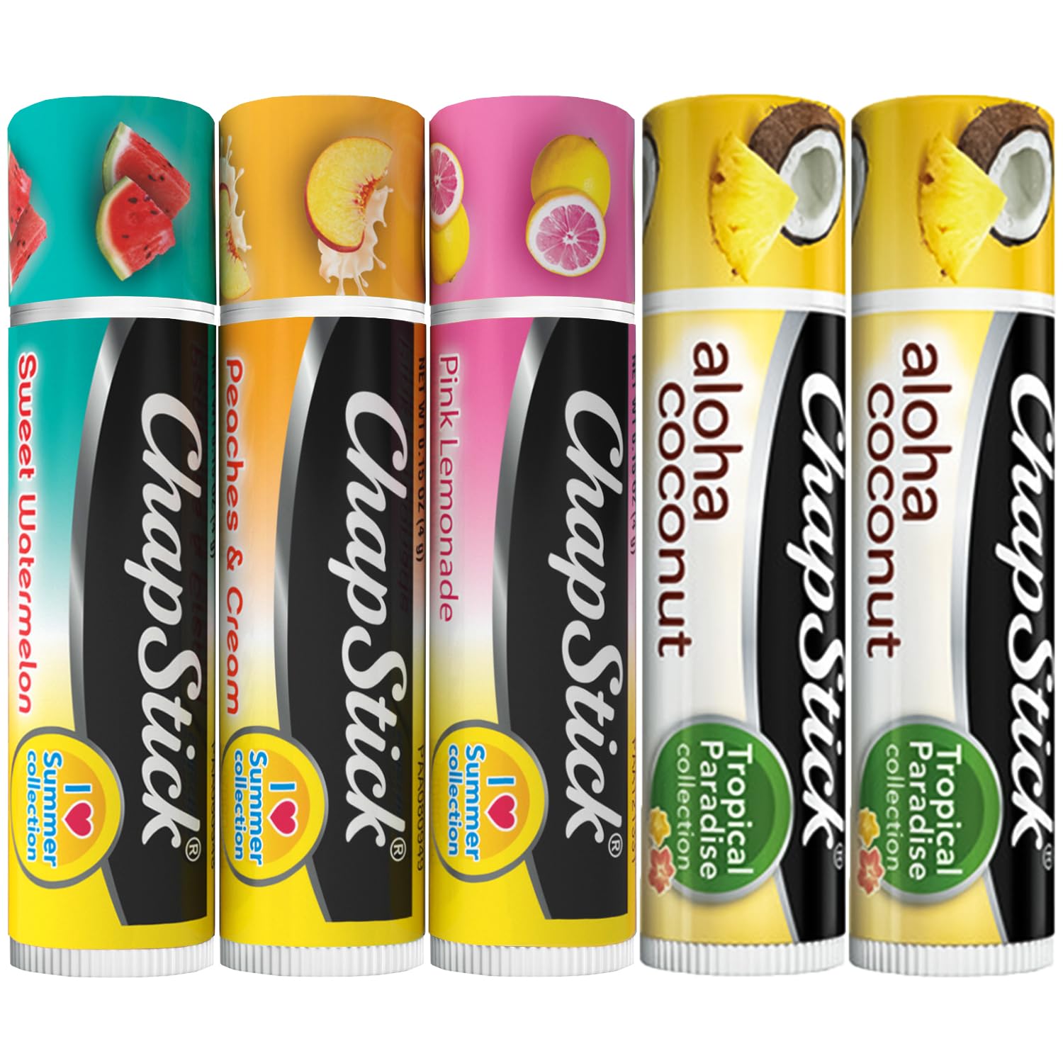 LUXlip リップスティック PK 106 CR 10B セット Amazon.com : ChapStick Lip Care Bundle - I Love Summer Collection